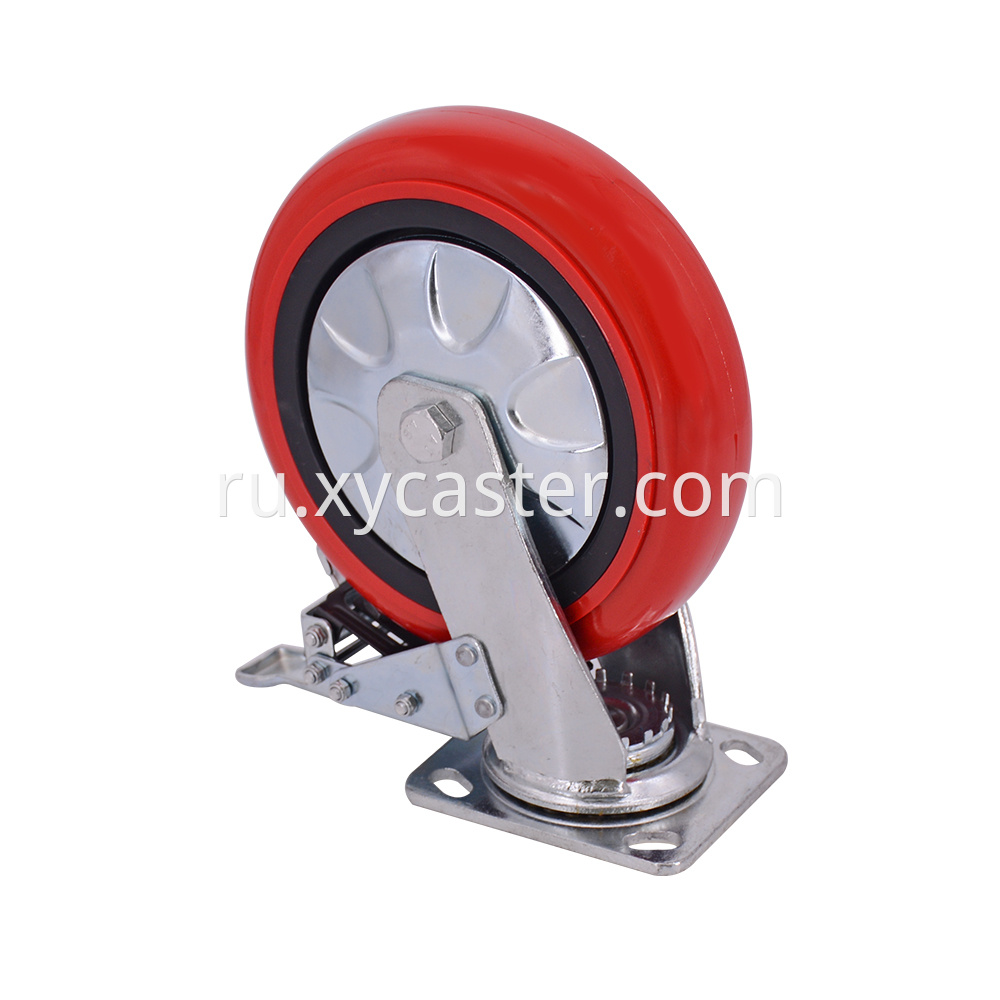 8 Inch Swivel Caster With Brake